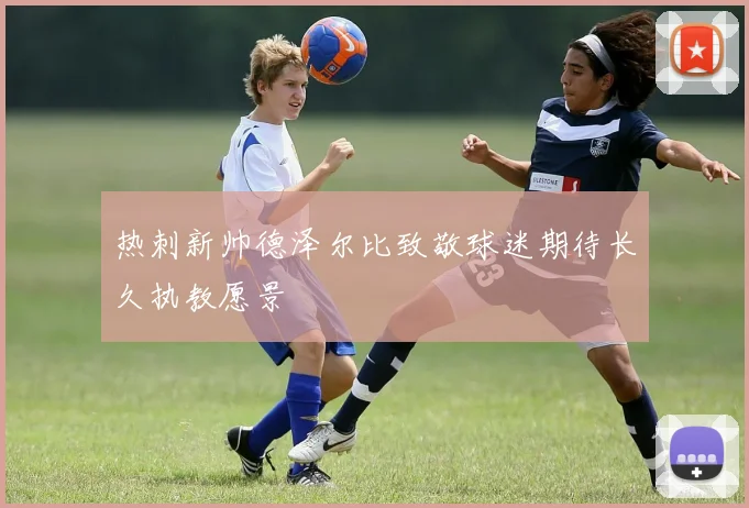 热刺新帅德泽尔比致敬球迷期待长久执教愿景